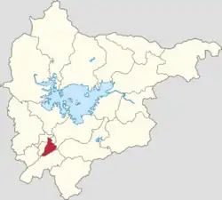 Location in Miyun District