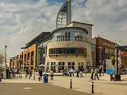 The East Plaza at Gunwharf Quays