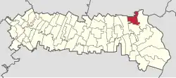 Location in Ialomița County