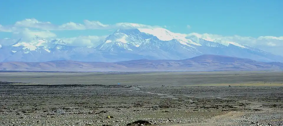 Gurla Mandhata 7,694 metres (25,243 ft)