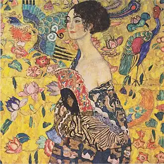 Lady with a Fan, c. 1917–1918
