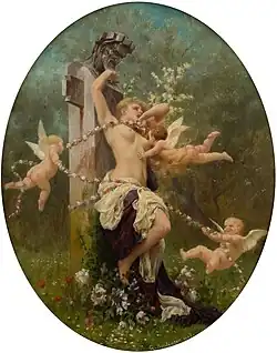 Sacrifice à Pan, 1869, private collection
