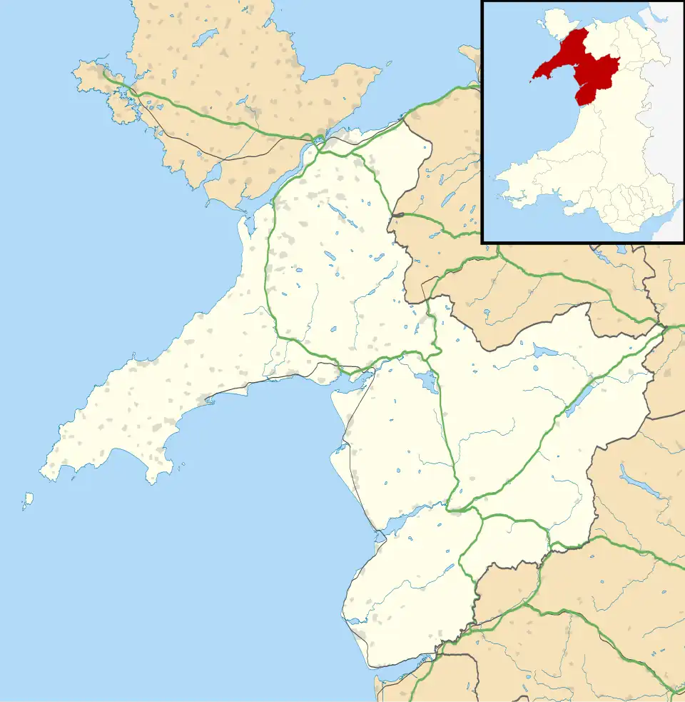 Mynytho is located in Gwynedd