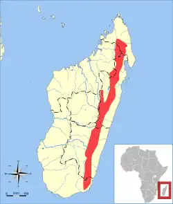 Map of range