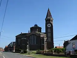 The church of Hébuterne