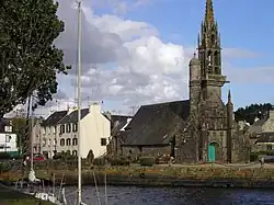 The church of Our Lady of Good News, and the Camfrout