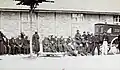 Sick and ambulance at the Châlons camp in 1866.