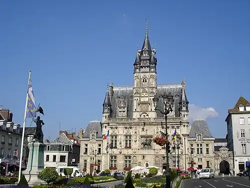The Hôtel de Ville