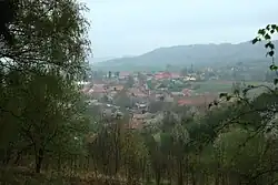 View from the south