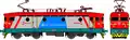 Sketch of the new "HŽ vuča vlakova" livery