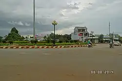 A street in Tân Thành