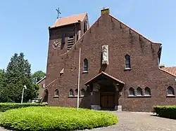 Sight on the church of Effen