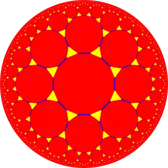 Truncated octagonal tiling