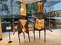 ’High Hat Man and High Hat Woman’, 1968, Bronze, by Lynn Chadwick. Alexandra House, Central, Hong Kong[70]