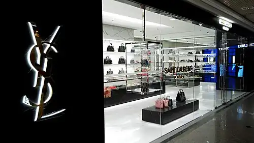 Yves Saint Laurent's logo