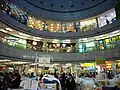 Interior of the Laguna Plaza shopping centre.