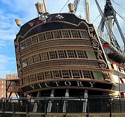 HMS Victory stern
