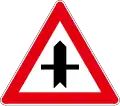 A04 Intersection with a priority road