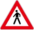 A20Pedestrians ahead