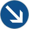 B47 Keep right