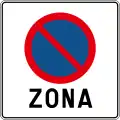 C24 No parking zone