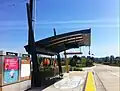 Sherman Way station platform