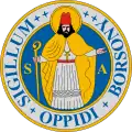 Official seal of Nagybörzsöny