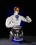Robonaut attached to RMP