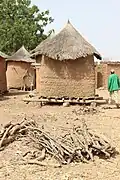 Traditional Mossi Huts in Kiripalogo