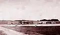 Hadsund seen from the south, 1878.