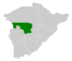 Location of Mawqaq governorate in Hail Province