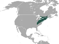 Map of range
