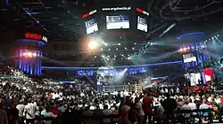 Ergo Arena during a KSW MMA event