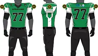 Halton Spartans uniforms