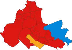 2022 results map