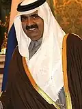 Hamad bin Khalifa Al Thani of Qatar