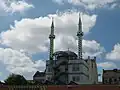 The mosque minaret, in 2014
