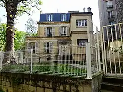 2019 photograph of the pavilion located in the Hameau.