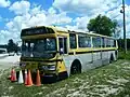 Flyer Industries E800A trolleybus used on the Hamilton trolleybus system