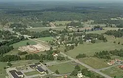 Aerial photo of Hamneda in 1997