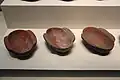Lacquered pottery flanged or eared cup, Han dynasty, Hubei Provincial Museum