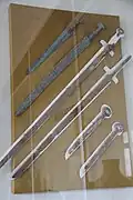 Han knives and jians
