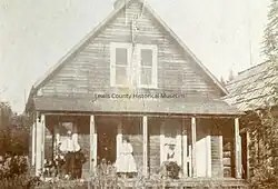 The Zumwalt House in Hanaford, ca.1900-1910