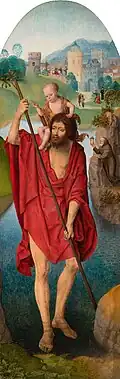 Hans Memling Saint Christopher (1433-1494)