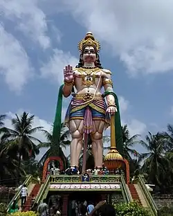 Hanuman Statue in Abbirajupalem in Doddipatle