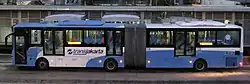 Image 203A Scania TransJakarta bus in Harmoni Central Busway Station, Jakarta. (from Articulated bus)