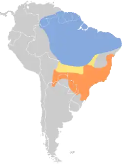 Map of range