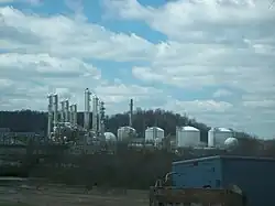 This large facility west of Scio processes natural gas liquids.