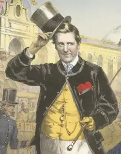 1863 illustration of Clifton