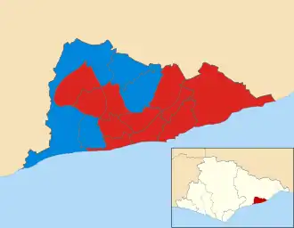 2014 results map